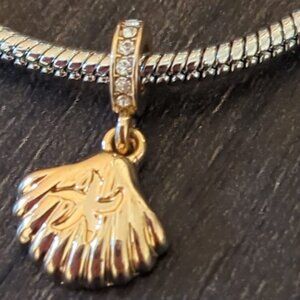 Pandora Like Sea Shell Starfish Charm Bracelet